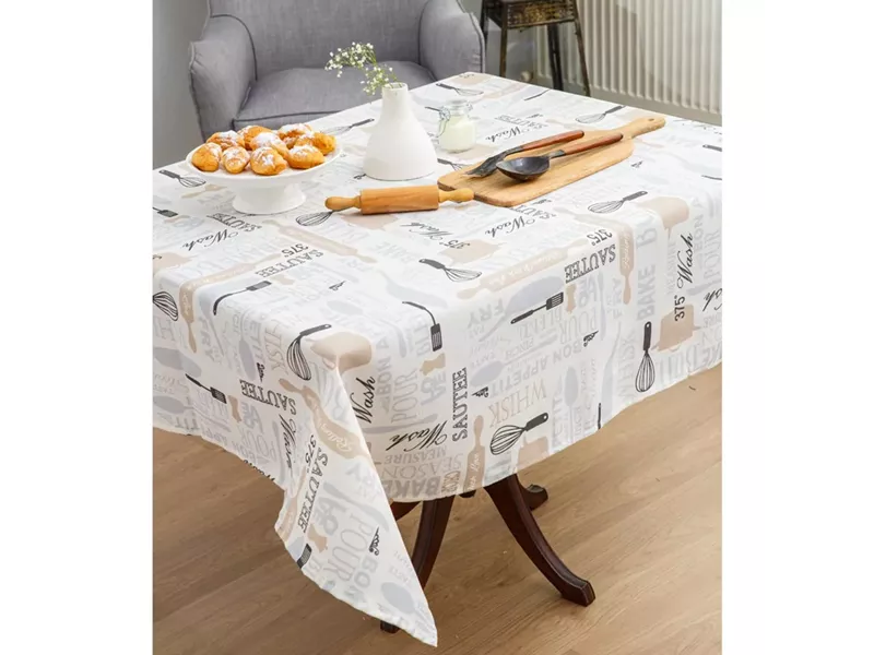 Τραβέρσα Bon Apetit Εκρού 50 x 140 cm