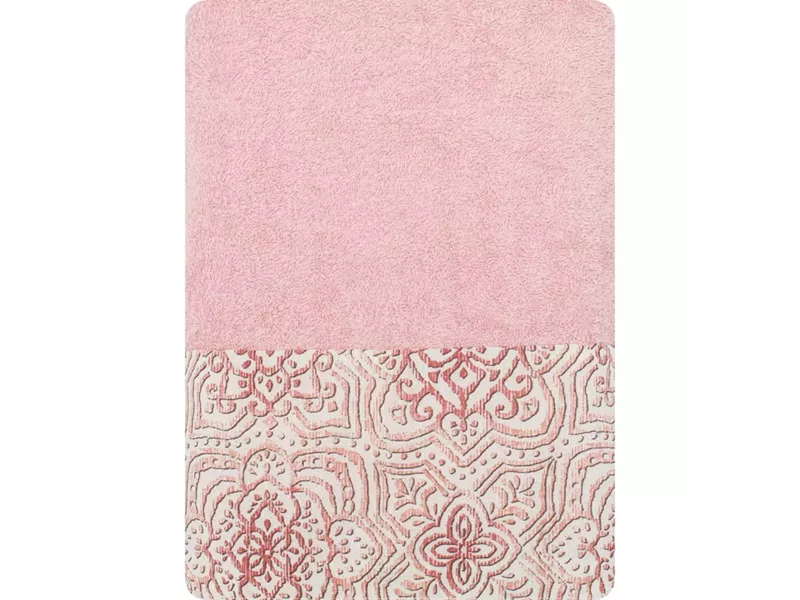 Πετσέτες Σετ 3ΤΜΧ 53510 Ροζέ 70 x 140 / 50 x 90 / 30 x 50 cm