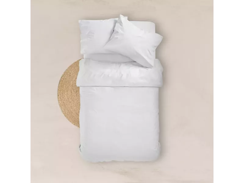 Σεντόνι Μονόχρωμο Solid Υπέρδιπλο 10.Λευκό 240 x 260 cm