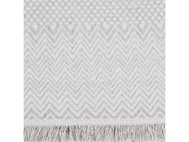 Ριχτάρι Βαμβακερό Πολυθρόνας Tribal Γκρι 180 x 180 cm