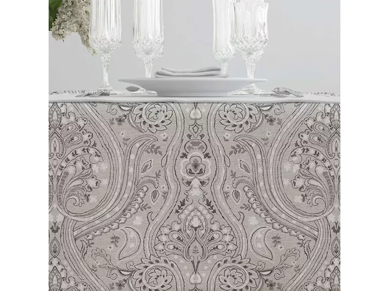 Καρέ Damask Γκρι 90 x 90 cm