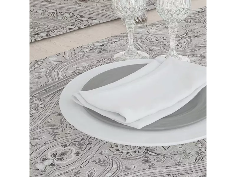 Καρέ Damask Γκρι 90 x 90 cm