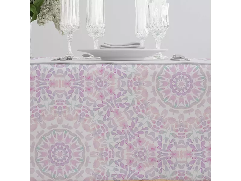 Καρέ Μάνταλα Λιλά 90 x 90 cm