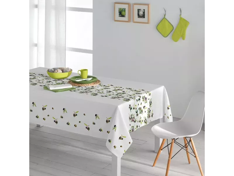 Τραβέρσα Ελιά Λευκό 50 x 180 cm