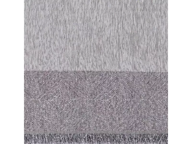 Ριχτάρι Σενίλ Διθέσιο Square Γκρι 180 x 250 cm