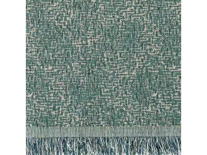 Ριχτάρι Σενίλ Τετραθέσιο Tile Πράσινο 180 x 350 cm