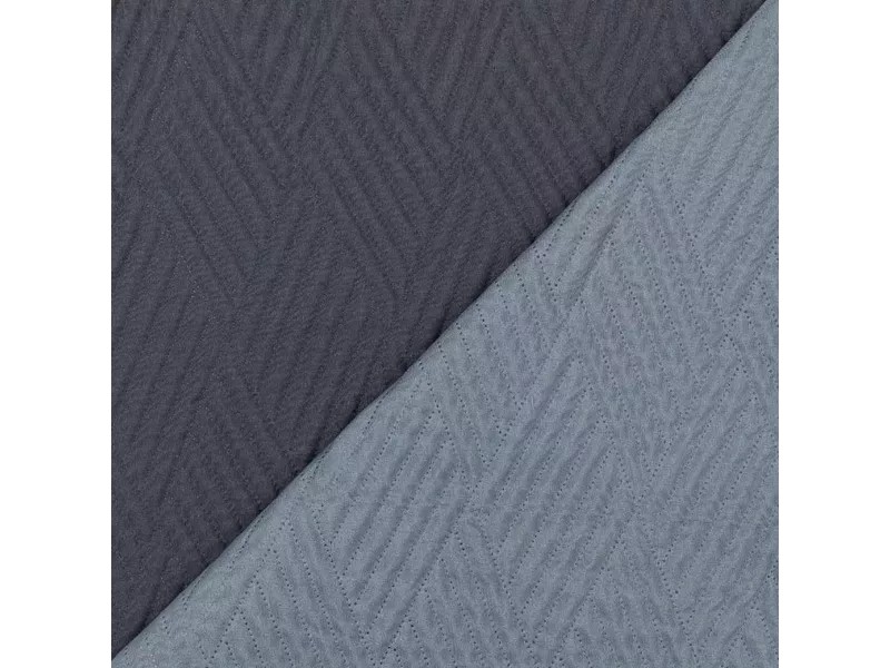 Κουβερλί Diamond Μονό Γκρι-Γκρι ανοιχτό 160 x 240 cm