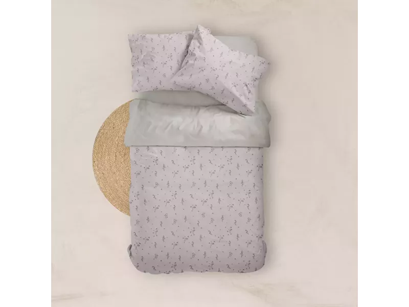 Σεντόνια Εμπριμέ Σετ Campanula Υπέρδιπλα Σάπιο Μήλο (2) 240 x 260 cm + (2) 50 x 70 cm