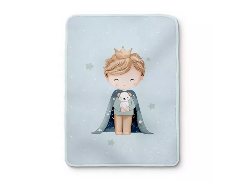 Κουβέρτα Little King Μονή Πετρόλ 150 x 220 cm