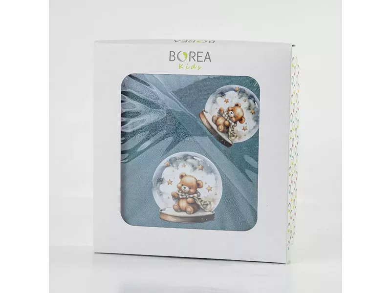 Πετσέτες Σετ 2ΤΜΧ Snowball Πετρόλ 70 x 120 / 30 x 50 cm