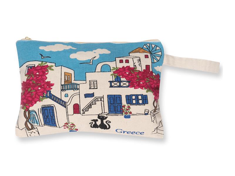 Πορτοφόλι καραβόπανο (20cm x 13cm) canvas 28 creta