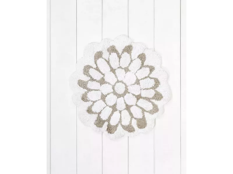 Πατάκι Μπάνιου Petal - Light Beige