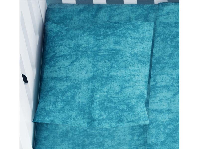Μαξιλαροθήκη bebe Premium Shadow 620 35X45 Turquoise 100% Cotton