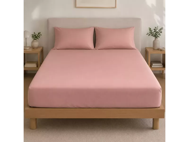 Σεντόνι Με Λάστιχο Πεννιέ Beige (1.80x2.00+0.40)