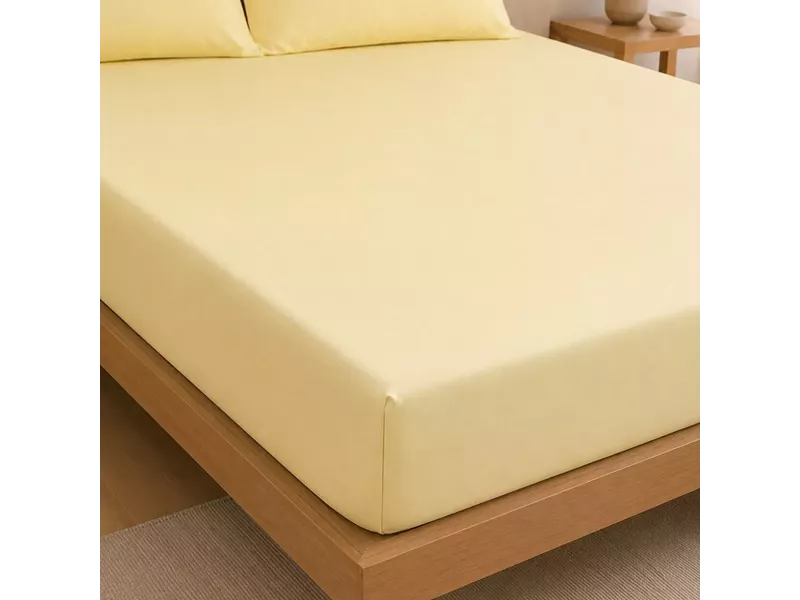 Σεντόνι Με Λάστιχο Πεννιέ Yellow (1.80x2.00+0.40)