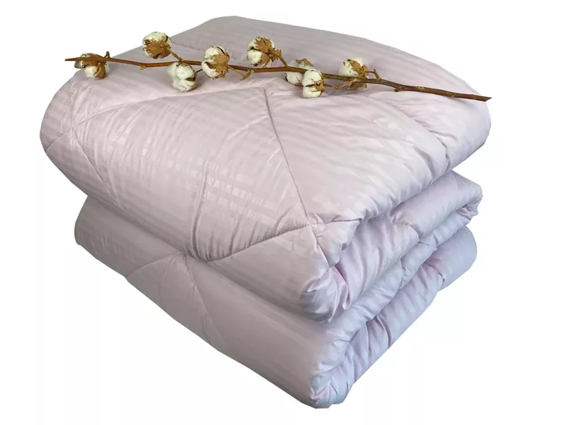 Πάπλωμα Σατέν Ριγέ Μονό 160x240 Lilac