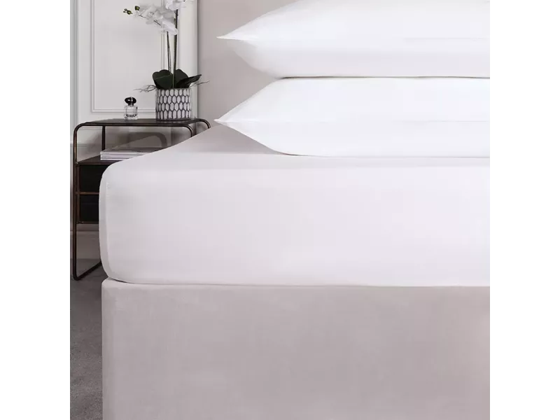 Σεντόνι Ξενοδοχείου Mε Λάστιχο 0,90x2,00+35 52%cotton 48%polyester 144tc