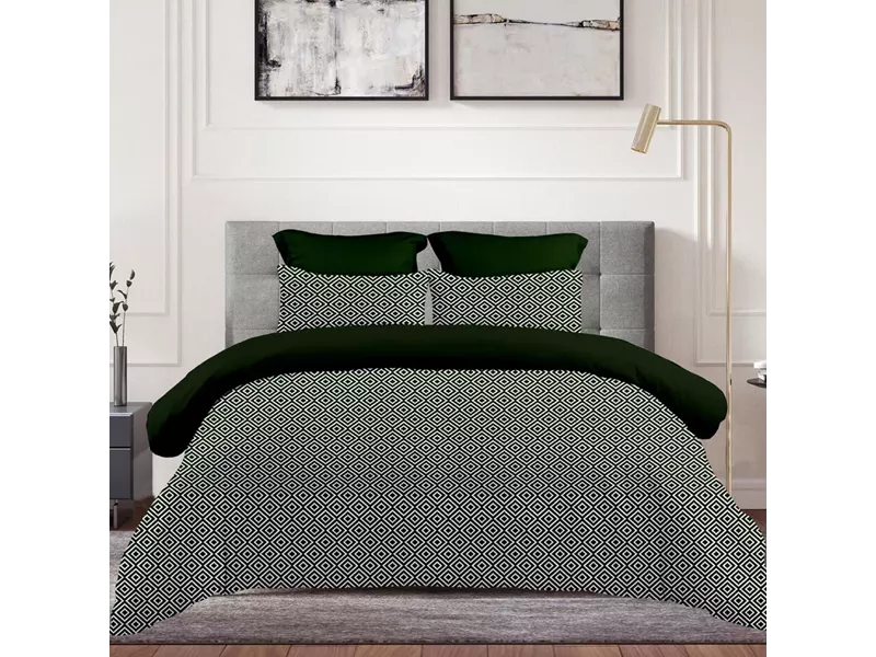 Σεντόνι Με Λάστιχο (160x200+30) Boho Green