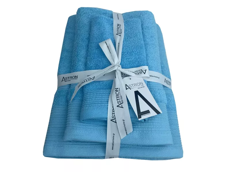 Πετσέτες σετ 3τμχ Turquoise