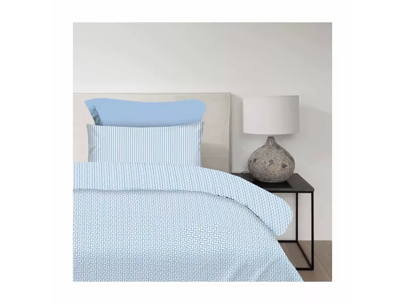 Σετ Σεντόνια 2Χ(1.75Χ2,60) + 1Χ(52Χ72) Maira Blue