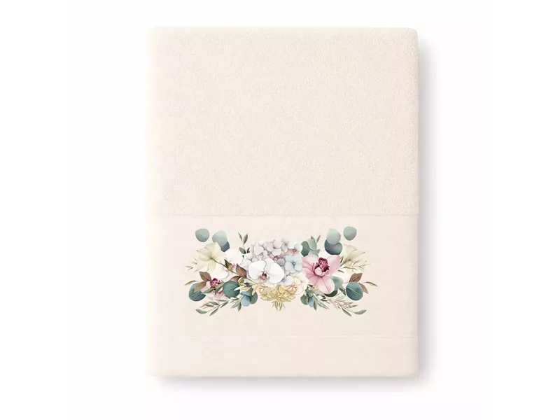 Πετσέτα Προσώπου 50×90 Blossom Ecru