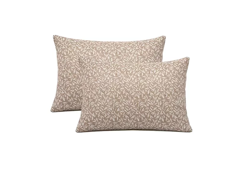 Μαξιλαροθήκες 2 τεμ (52x72) Emelia Beige