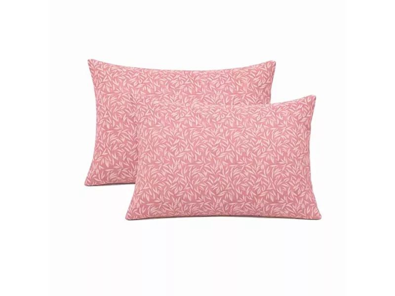 Μαξιλαροθήκες 2 τεμ (52x72) Emelia Dusty Rose