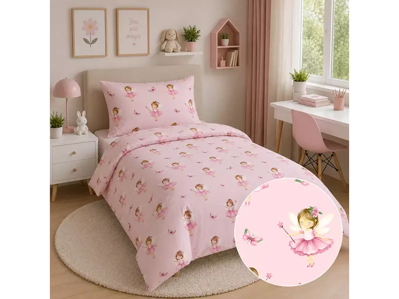 Παιδικά Σετ Σεντόνια Μονά Fairytale Girls