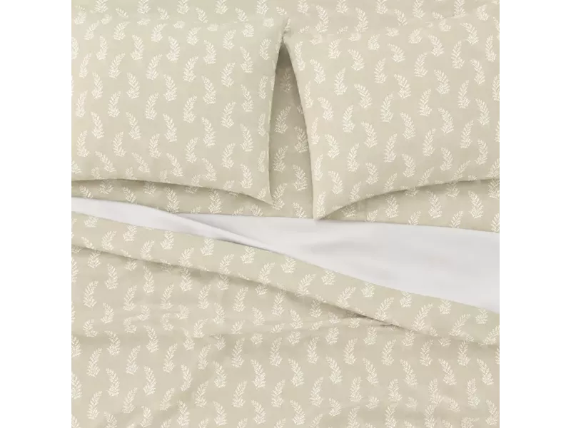 Σετ Σεντόνια Υπέρδιπλα Με Λάστιχο (160x200+40) Vivian Beige