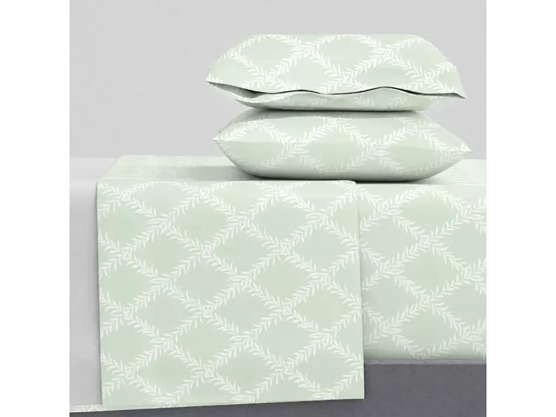 Σεντόνια King Size (ΣΕΤ) 2Χ(2,60Χ2,80)+2Χ(52Χ72) Lucia Olive