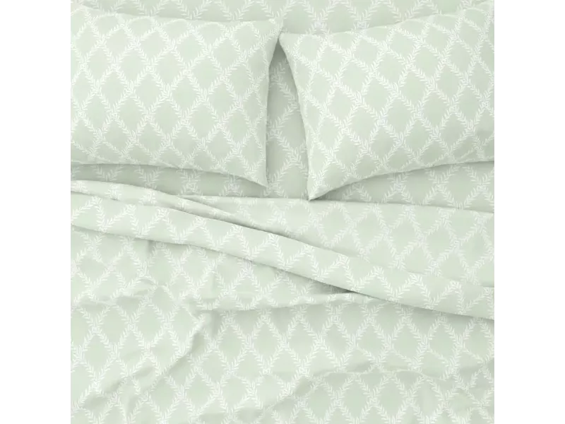 Σεντόνια King Size (ΣΕΤ) 2Χ(2,60Χ2,80)+2Χ(52Χ72) Lucia Olive