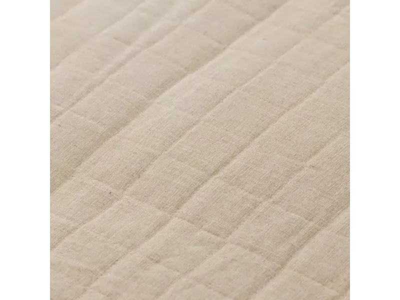 Μαξιλαροθήκη Κουβερλί Λινό Μπεζ 50 x 70 cm