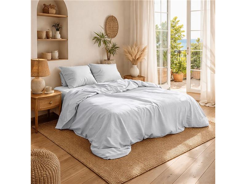 Κουβέρτα Πικέ Μονόχρωμη 325 gr/m² 225x270 White 100% Cotton