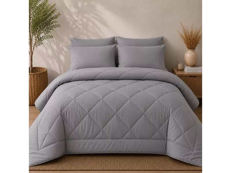 Πάπλωμα Υπέρδιπλο 220x240 Grey