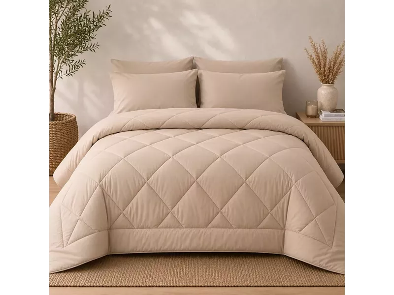 Πάπλωμα Υπέρδιπλο 220x240 Beige