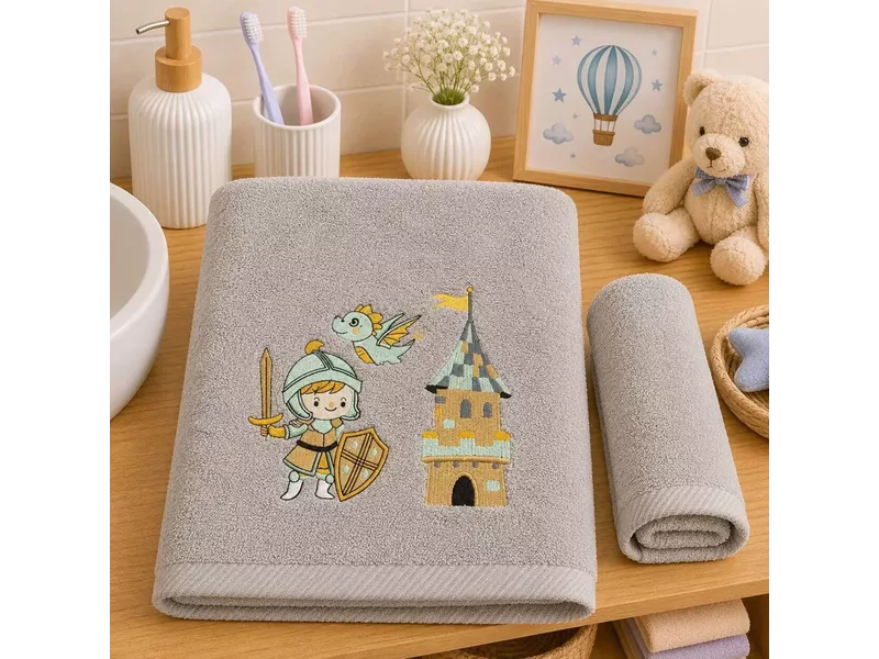 Παιδικές Πετσέτες (σετ 2 τεμ) Knight & Castle