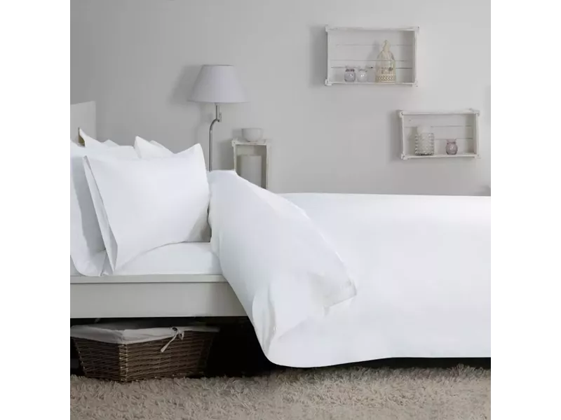 Σεντόνι Ξενοδοχείου 250x280 80%cotton 20%polyester  Percalle 144tc