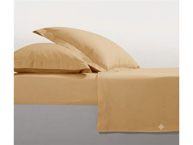 Μονό Σεντόνι Mcdecor Rainbow Beige 170X270 (100% Βαμβακοσατέν) - MCDECOR