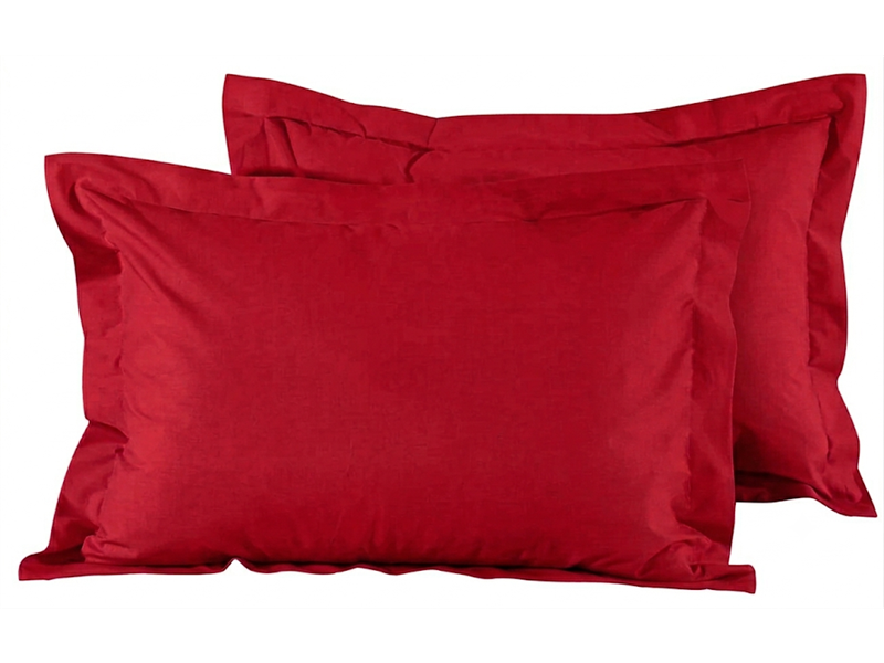 Σετ Μαξιλαροθήκες Mcdecor Rainbow Red 50x70+4 (100% Βαμβακοσατέν Oxford) - MCDECOR