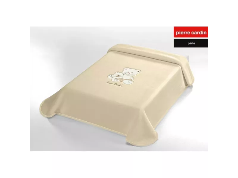 ΚΟΥΒΕΡΤΑ ΑΓΚΑΛΙΑΣ 80Χ110 PIERRE CARDIN (760) BEIGE