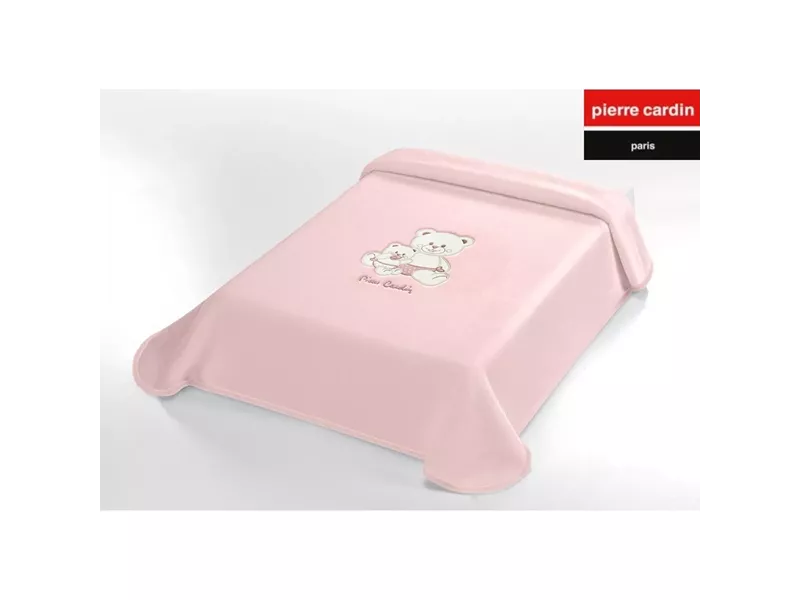 ΚΟΥΒΕΡΤΑ ΚΟΥΝΙΑΣ 110Χ140 PIERRE CARDIN (760) PINK