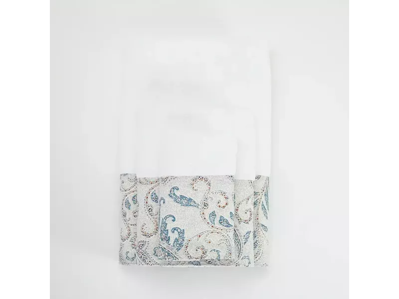 Πετσέτες Σετ 2ΤΜΧ Lorenzo Λευκό 50 x 90 / 30 x 50 cm