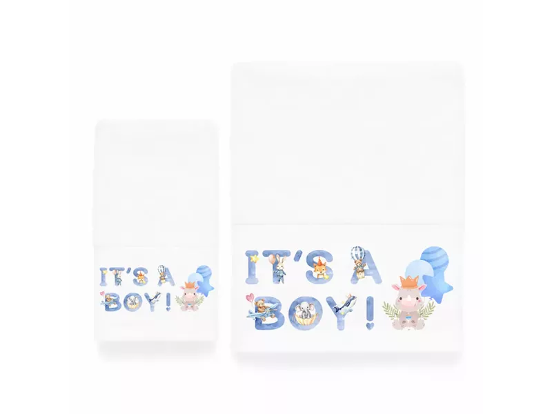 Παιδικές Πετσέτες (σετ 2 τεμ) Its a Boy