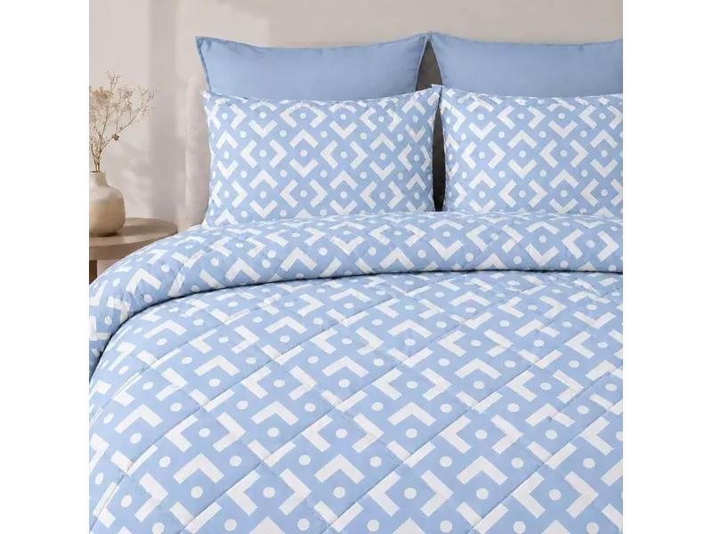 Πάπλωμα Μονό 160x240 Chiara Blue