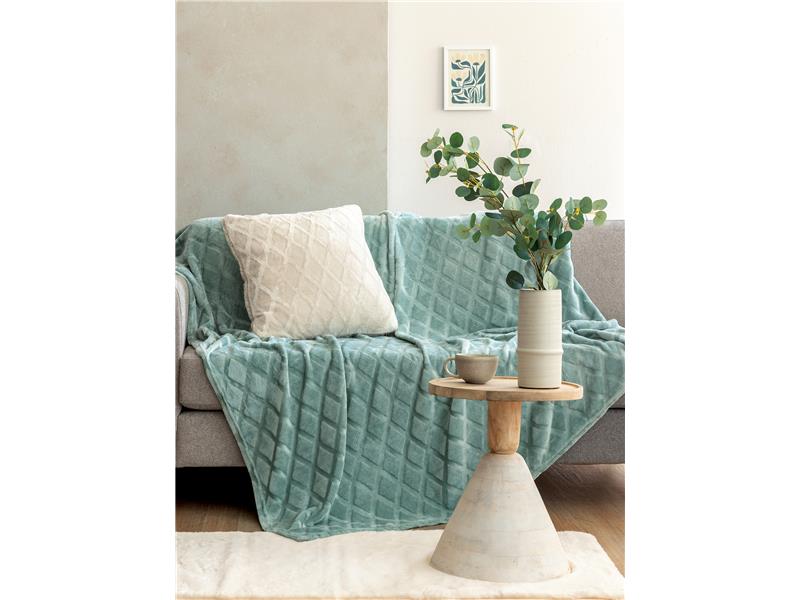 Κουβέρτα Fleece Palamaiki Nadine/5 Jade