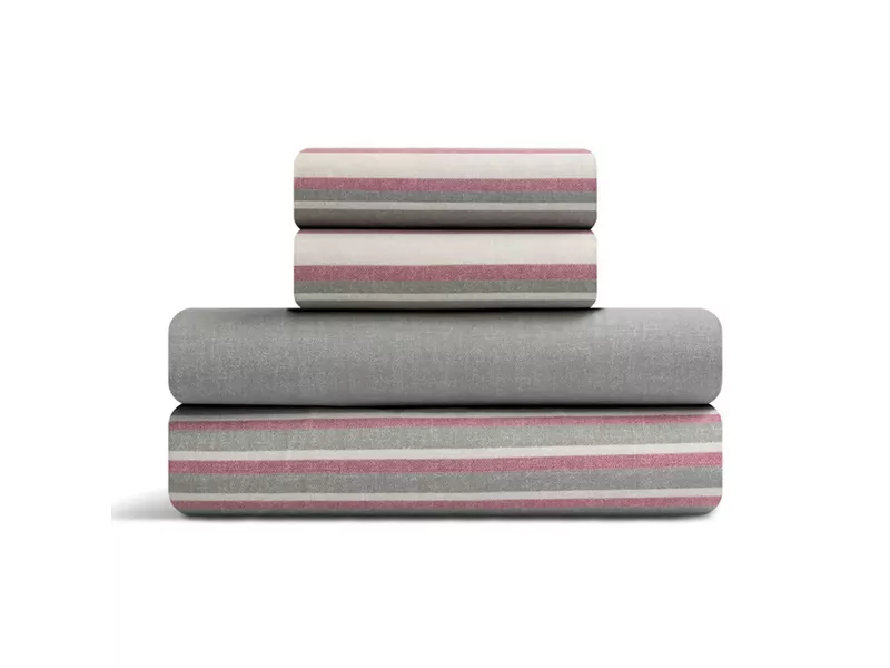 LINO Σετ Παπλωματοθήκη Μονή (160x240) Madison Dusty Pink