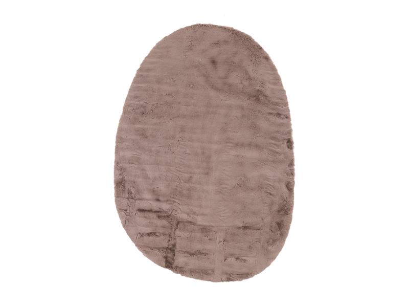 Γούνινο Χαλί Bunny OVAL BEIGE 1000 Royal Carpet