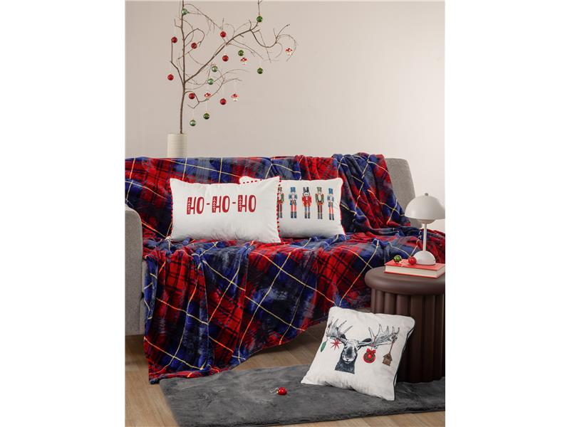 Κουβέρτα Fleece Palamaiki Claus