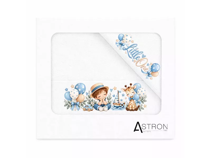 Παιδικές Πετσέτες (σετ 2 τεμ) Little One Boy
