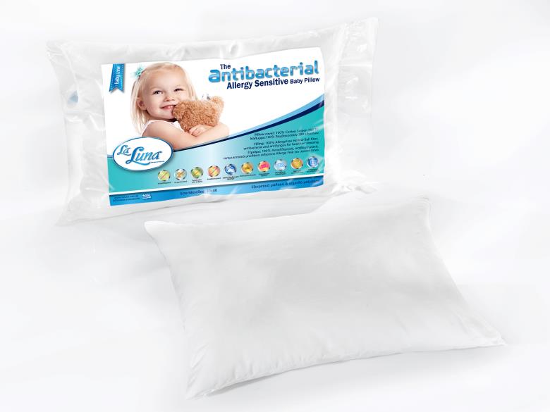 Μαξιλάρι bebe La Luna The Antibacterial Allergy Free Pillow